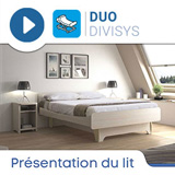 Présentation du lit DUO DIVISYS